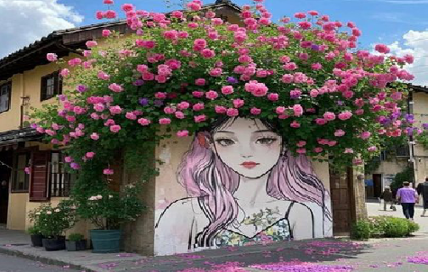 舞钢怎么设计网红打卡墙绘