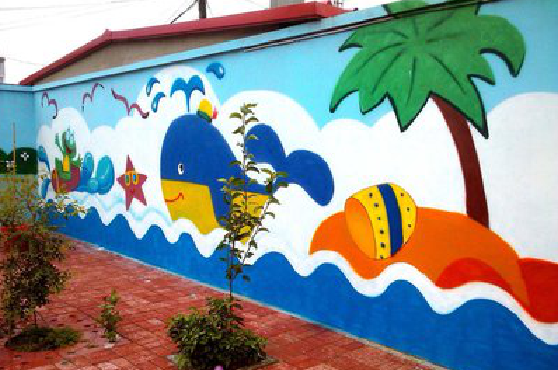 舞钢墙体彩绘行业现状